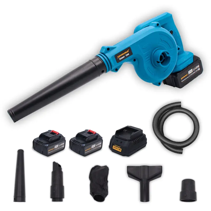 21V Cordless Handheld Blower – 3.0Ah Battery, Compact Garden & Debris Removal Tool 1