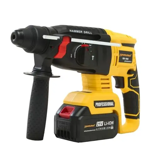 21V Cordless Rotary Hammer Drill – 750W, 26Mm Capacity, 4.0Ah Battery, Sds-Plus Compatible 1