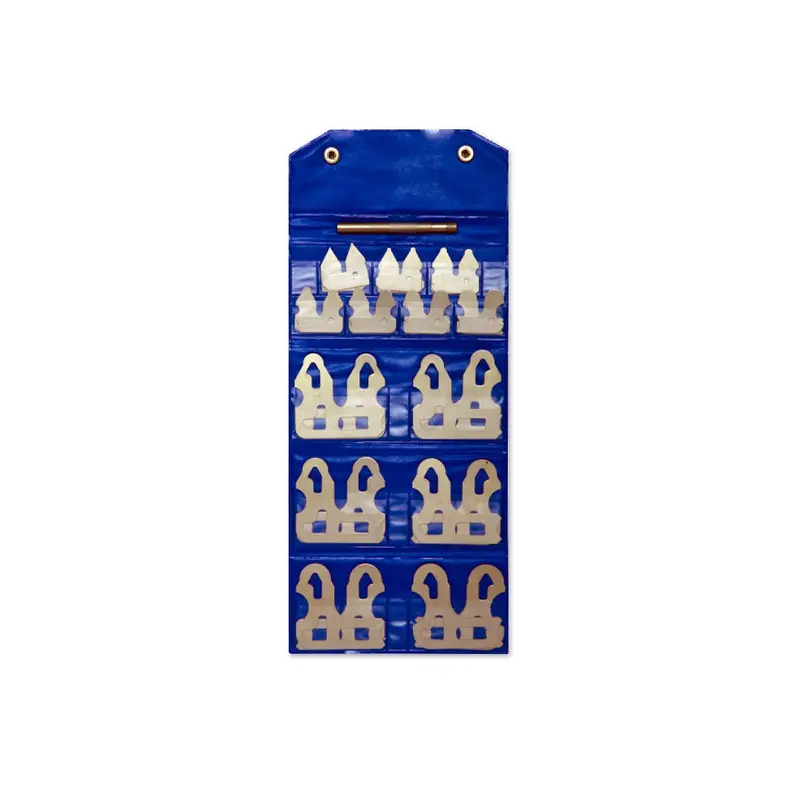 Accud Radius Gauge Set — Metric Curvature Measurement (0.5–13 Mm) 1