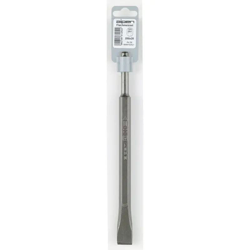 Alpen Sds-Plus Flat Chisel – 20 × 250 Mm, Heavy-Duty Masonry Stripping Tool 1