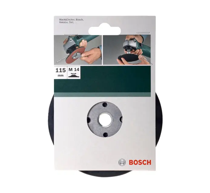 Bosch 115 Mm Backing Pad For Orbital Sanders And Random Orbit Tools 1