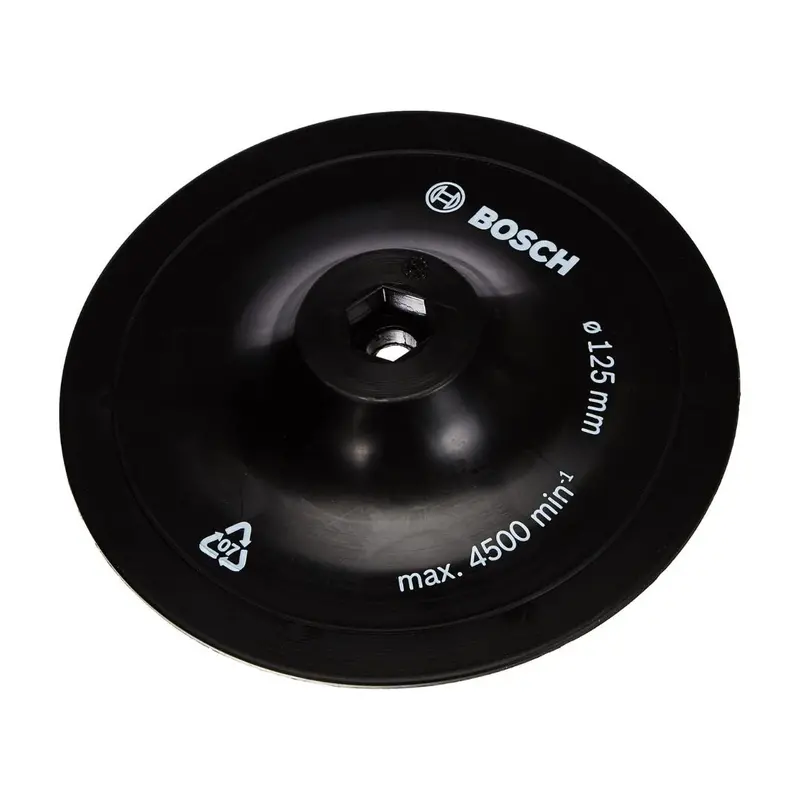 Bosch 125Mm Drill Backing Pad With Integrated Clamping System 1