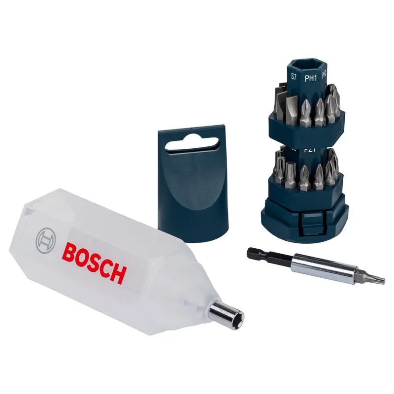 Bosch 25-Piece Screwdriver Bit Set – Versatile & Compact 1