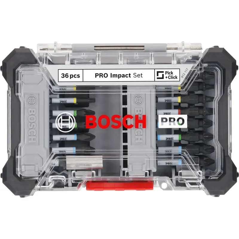 Bosch 36-Piece Impact-Grade Screwdriver Bit Set 1