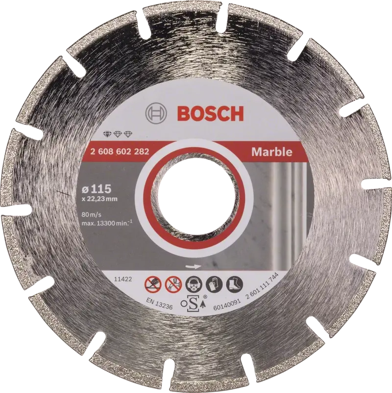Bosch Professional Marble-Cutting Disc – 115 Mm, Segmented Rim 1