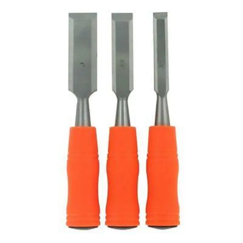 Buck Bros 3-Piece Economy Wood Chisel Set – As-Is Packaging 1