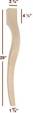 Classic Cabriole Leg For Dining Tables 1