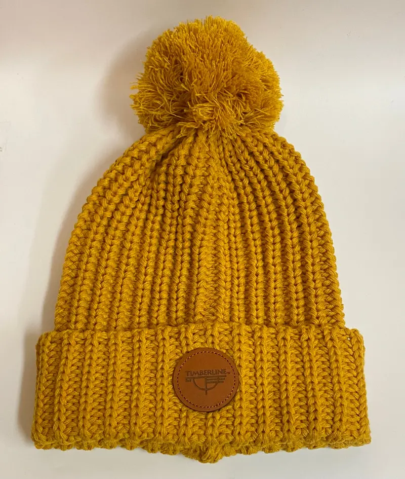 Classic Snowgoose Pom-Top Knit Beanie 1
