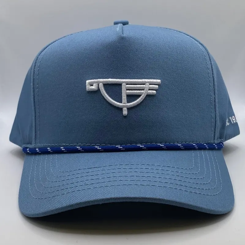 Cream & Sugar Station Snapback – Twill Rope Design 1