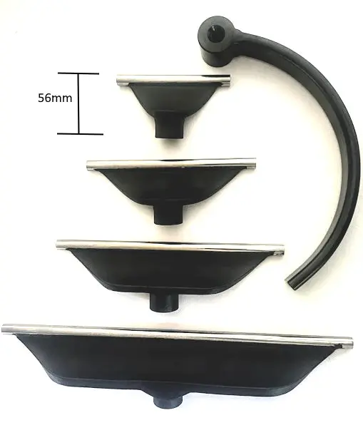 Creative Turning 12" Modular Tool Rest — Extended Reach With Hardened Support Bar 1