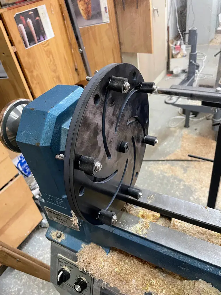 Creative Turning Longworth 14″ Woodturning Chuck 1