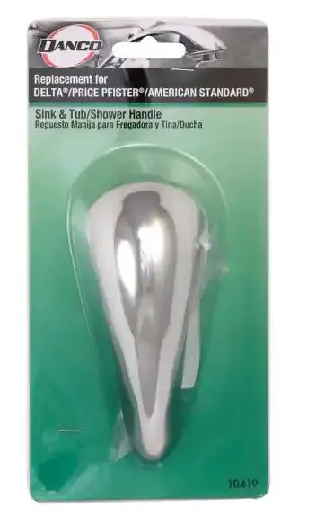 Danco Chrome Lever Handle Replacement For Lavatory And Tub/Shower Faucets (Damaged Packaging) 1