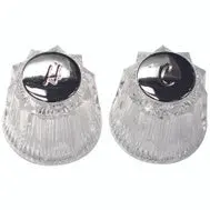 Danco Replacement Handle Pair For Price Pfister Faucets – Chrome-Finished (Damaged Packaging) 1