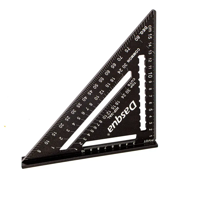 Dasqua 175 Mm Magnetic Rafter Square With Aluminium Frame 1