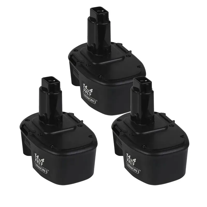 Dewalt Dc9091/Dw918/Dc551Ka 14.4V 4.6Ah Replacement Battery (3-Pack) 1