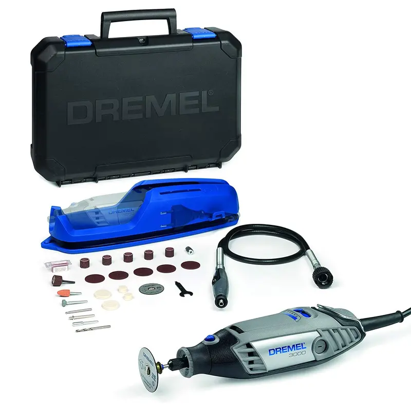 Dremel 3000 Rotary Tool + 25-Piece Accessory Kit In Storage Case 1