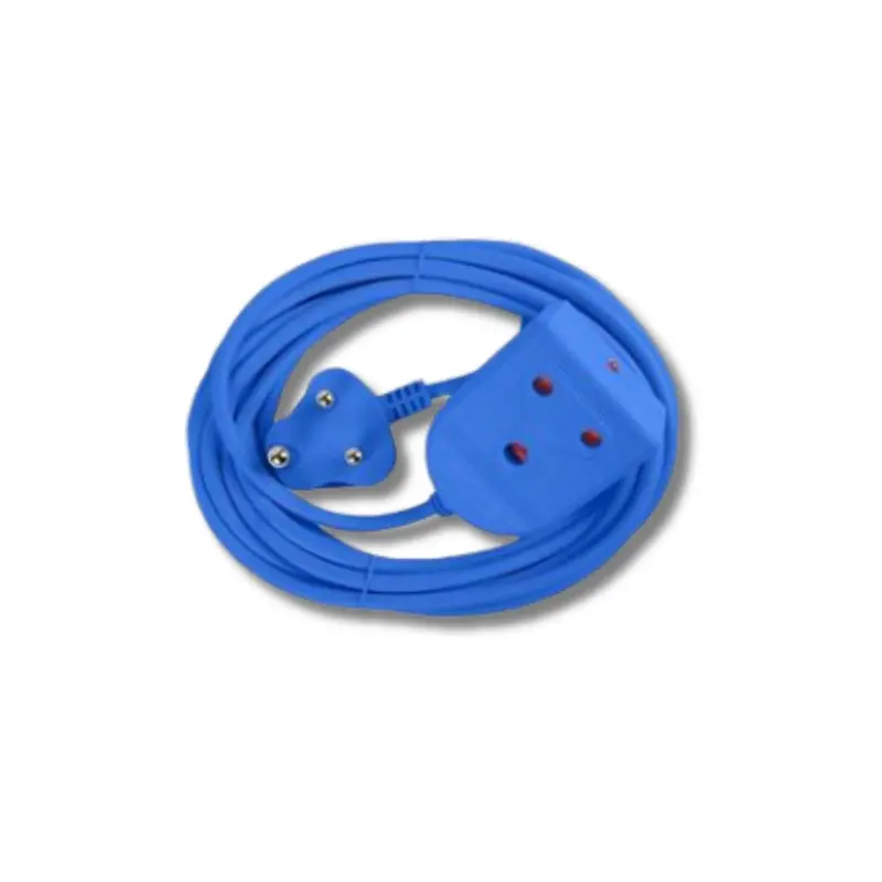 E/Mate 16A Extension Lead – 5M Blue Pvc Cable 1