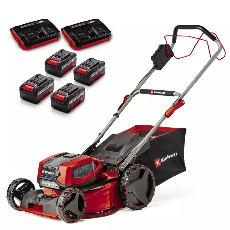 Einhell Gp-Cm 36/47 S Li Cordless Lawn Mower – 47Cm Cut, Quad 4.0Ah Batteries Included 1