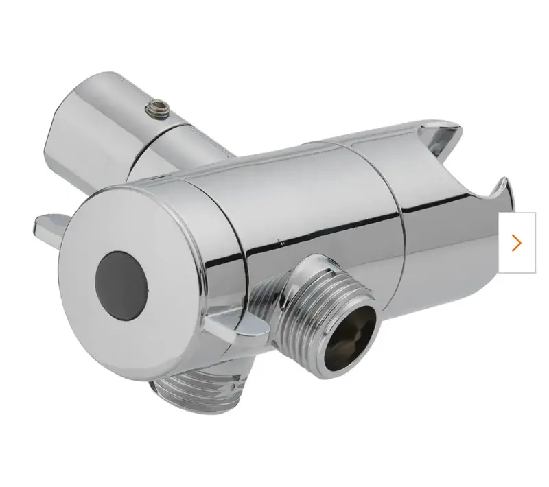 Glacier Bay Chrome 3-Way Shower Diverter Valve With Wall Mount Bracket 1