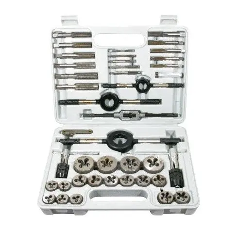 Groz Tap And Die Set – Carbon Steel, M3–M12, St-41M Series 1