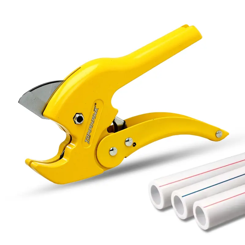 Heavy-Duty Ratcheting Pvc Pipe Cutter – Compatible With Pvc, Ppr, Pex, Pe & Rubber Hose, Pvc-8999 1