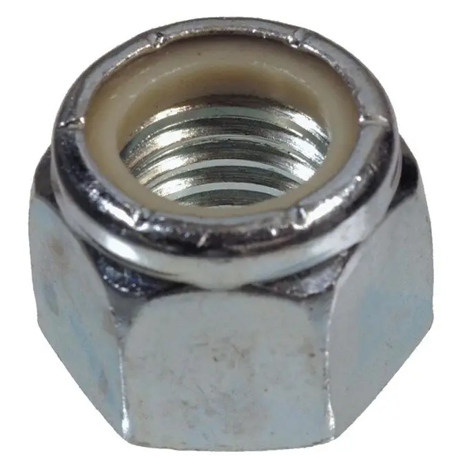 Hillman 2-Pack 1/2-Inch Zinc-Plated Nylon Insert Lock Nuts 1