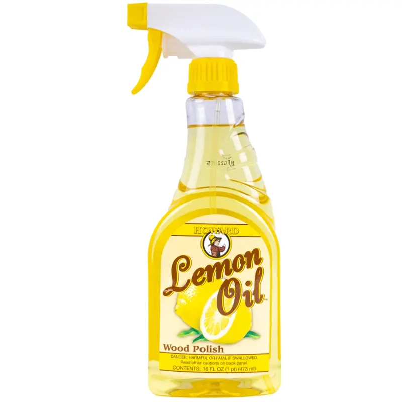 Howard Lemon Oil Furniture Polish Spray, 473 Ml Natural Wood Conditioner 1