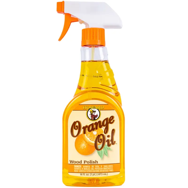 Howard Orange Oil Furniture Polish Spray, 473 Ml For Deep Cleaning & Shine 1