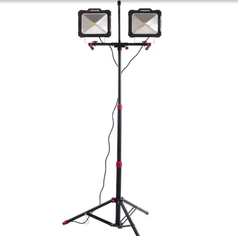 Husky 10,000-Lumen Twin-Head Led Work Light – Damaged Packaging 1