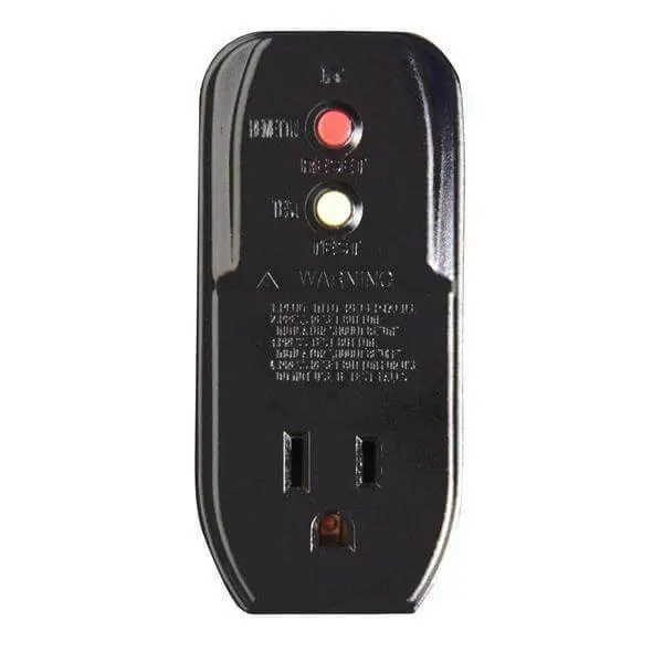 Husky Gfci Wall Outlet Adapter – Tamper-Resistant, Ground Fault Circuit Interrupter 1