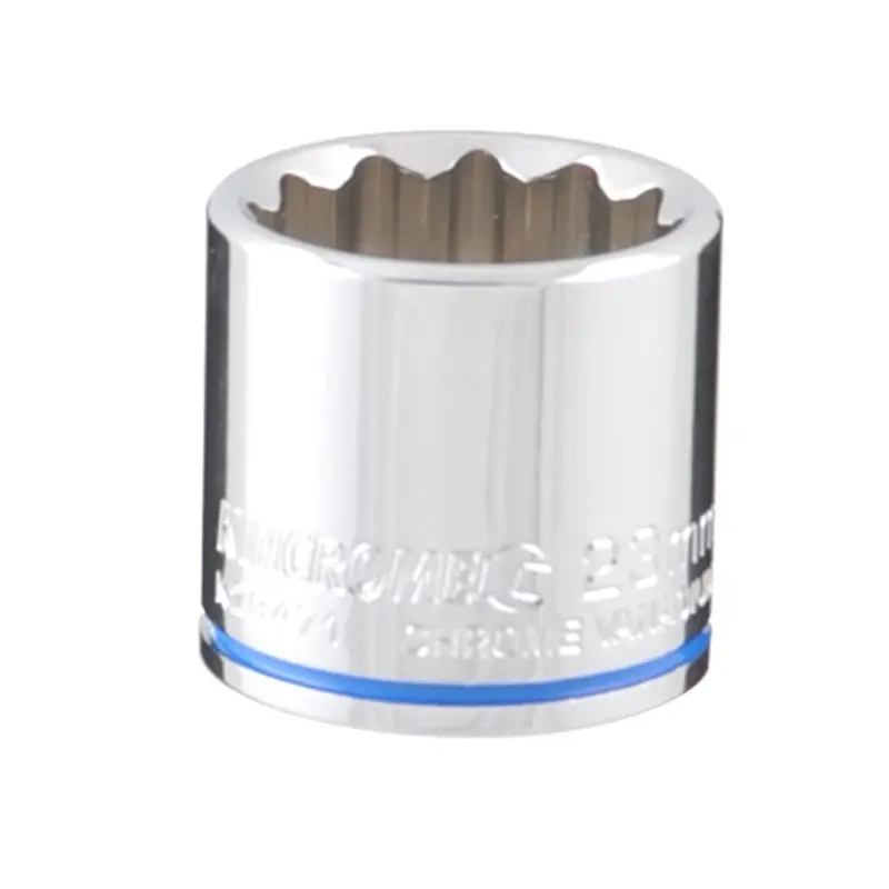 Kincrome Mirror-Finish 3/8" Drive Socket – 23 Mm Metric Size 1