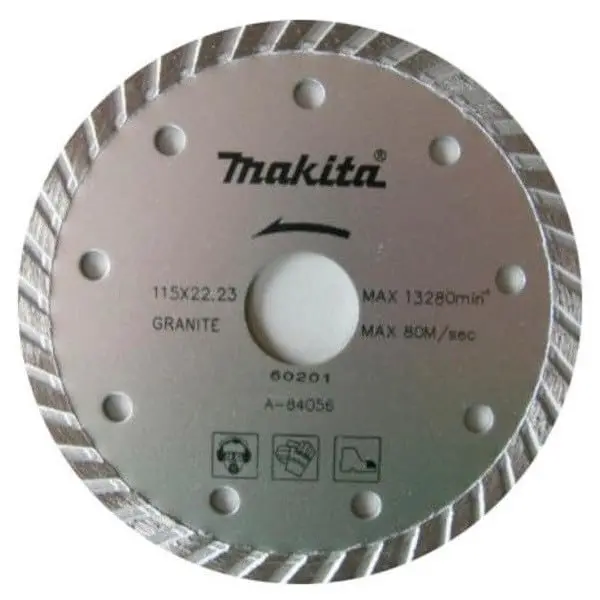 Makita Long-Life Turbo Rim Diamond Blade – 115 Mm X 22.23 Mm 1