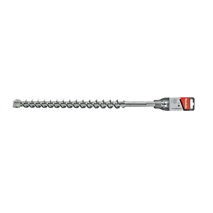 Makita Sds-Max 4-Cutter Drill Bit — 30 Mm X 570 Mm, Silver Finish 1