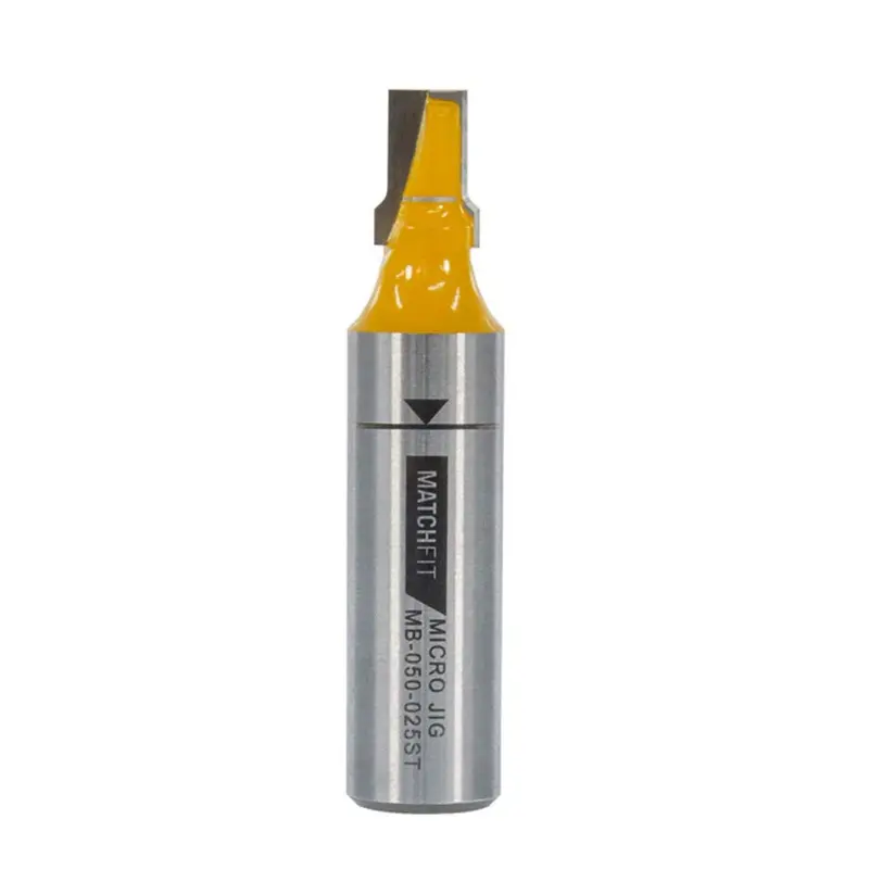 Microjig Mb-050-025St 1/4" Relief Router Bit – 1/2" Shank For Matchfit Jigs 1