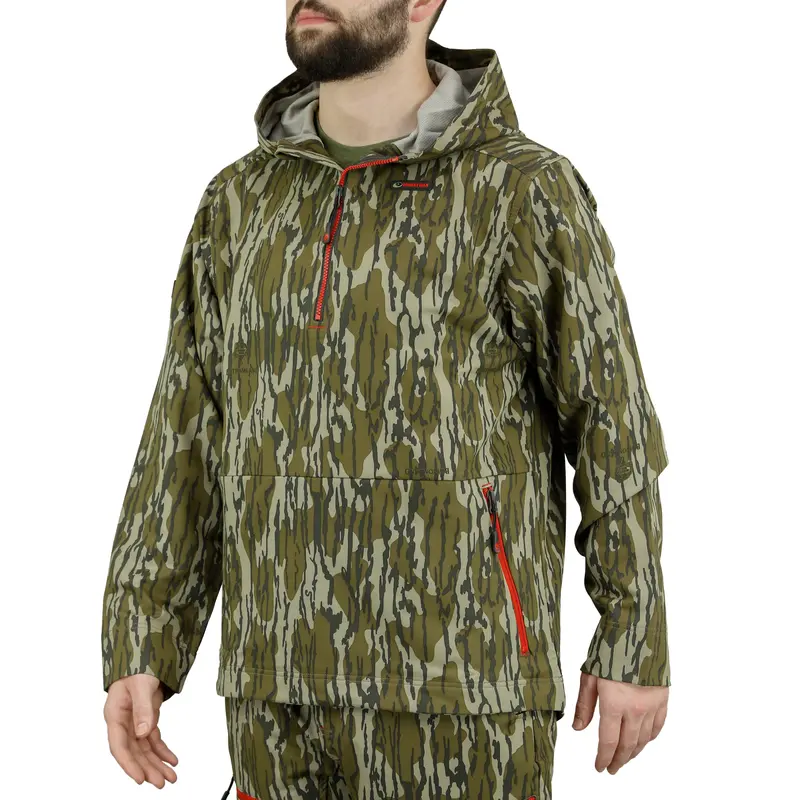 Mid-Season Anorak Jacket – Mossy Oak Packable Weather Protection