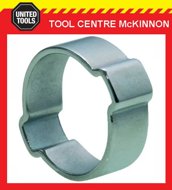 Mikalor Two-Ear Stainless Hose Clamps – 15–18Mm For 3/8" Air Lines 1
