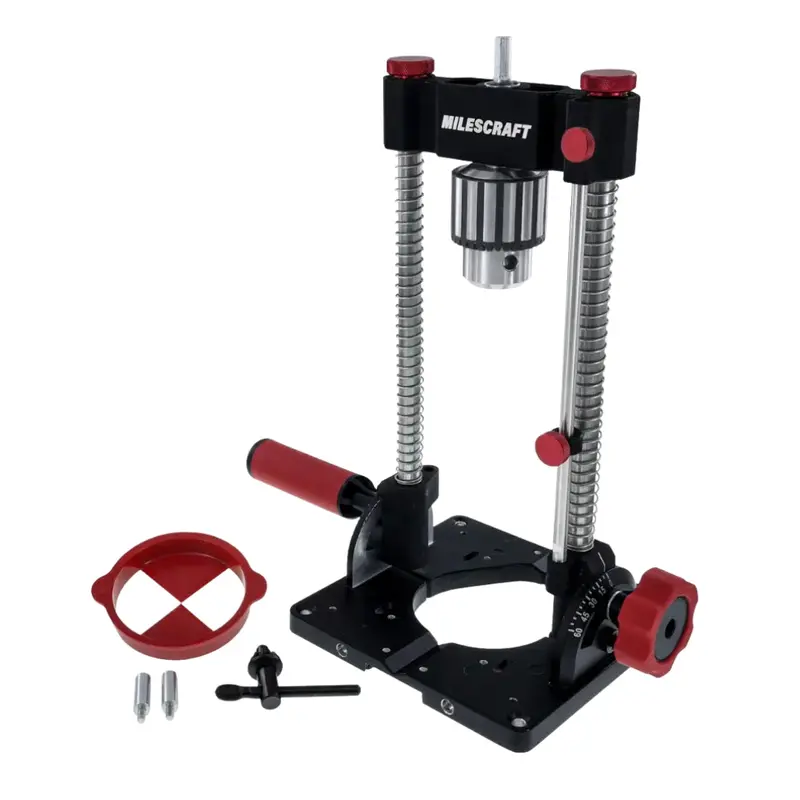 Milescraft Drill Mate Pro – Precision Drilling Jig With Depth & Angle Control 1