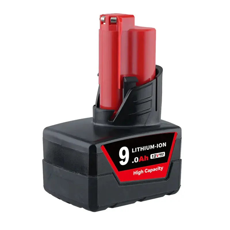 Milwaukee M12 12V 9.0Ah Li-Ion Replacement Battery (Single) 1