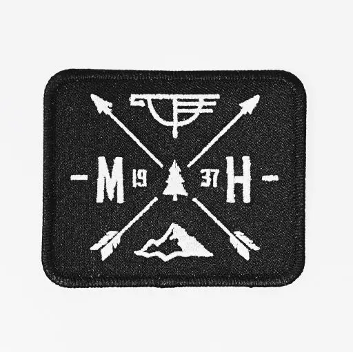 Mt. Hood Arrows Embroidered Iron-On Patch 1