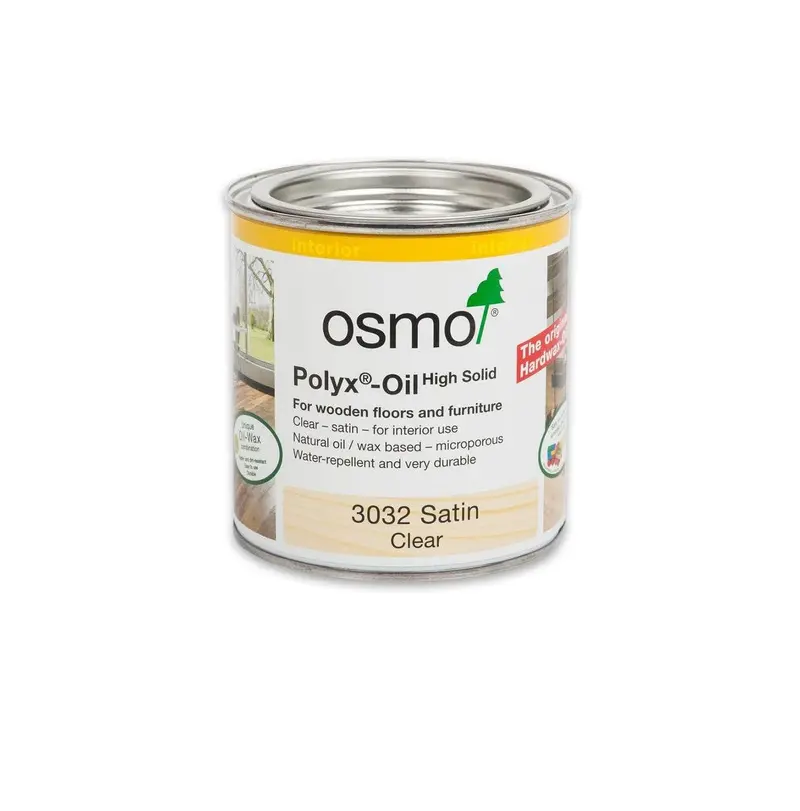 Osmo Polyx-Oil Original – High-Solids Satin Finish Wood Protector (375Ml, Code 3032) 1