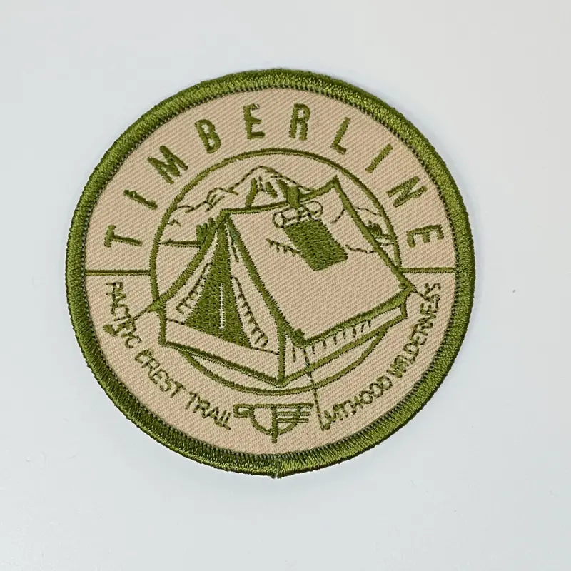 Pacific Crest Trail Embroidered Iron-On Patch 1