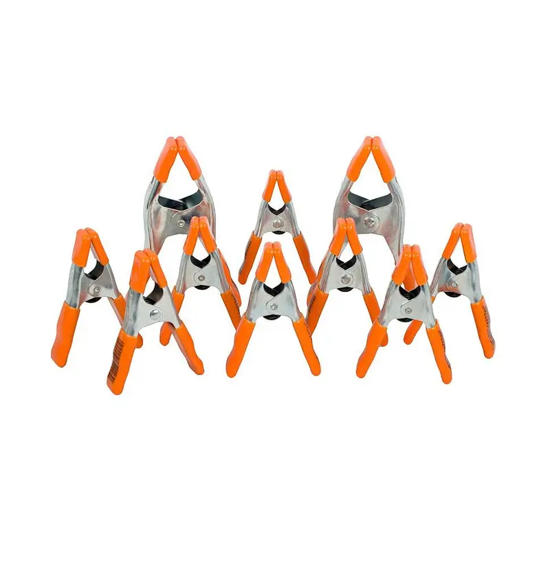 Pony 10-Piece Steel Spring Clamp Set – Includes 8 × 20 Mm And 2 × 50 Mm Sizes 1