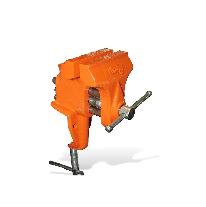 Pony 2.5-Inch (64Mm) Clamp-On Light-Duty Bench Vice For Portable Workstations 1