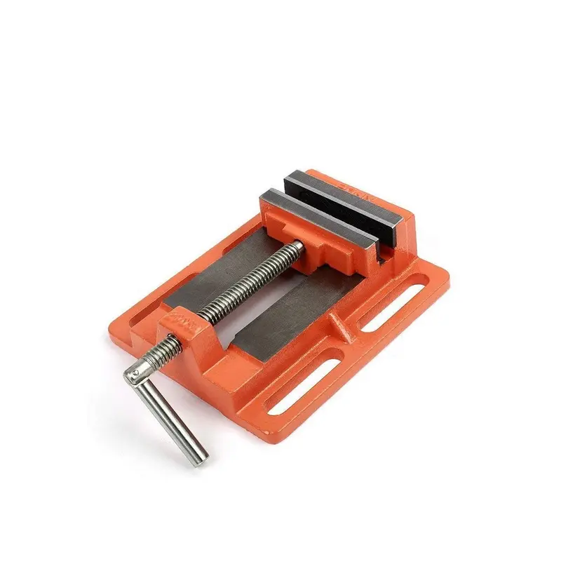 Pony 4" Drill Press Vise – Heavy-Duty, Swivel Base With T-Slot 1