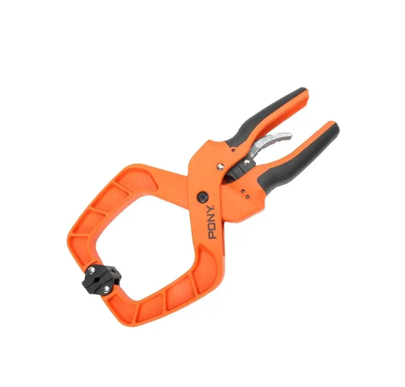 Pony 4-Inch (100Mm) Heavy-Duty Hand Clamp With Ergonomic Grip 1