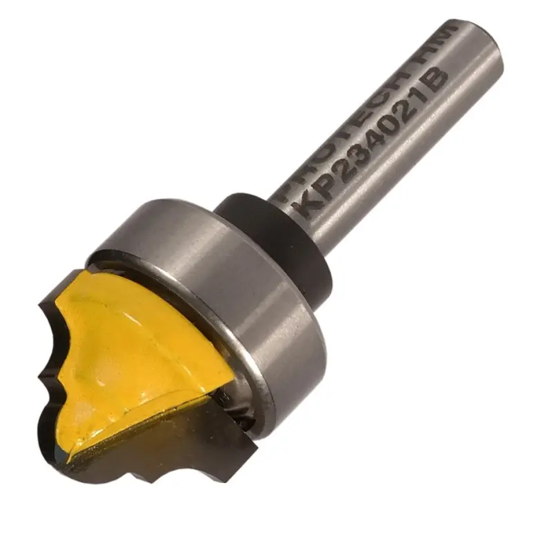 Pro-Tech Classical Router Bit — 3/4" × 1/2" With Top Bearing, 1/4" Shank 1