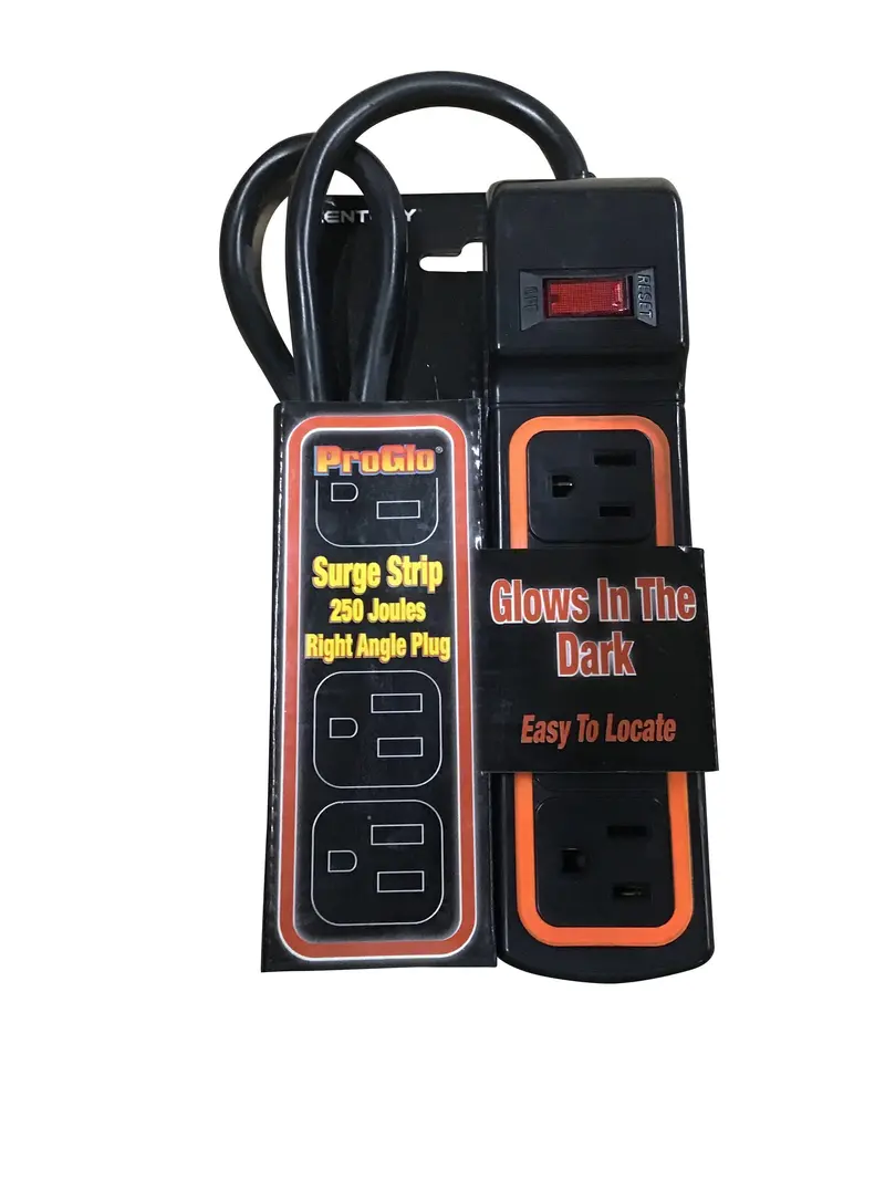 Proglo Braided Surge Protection Power Strip 1