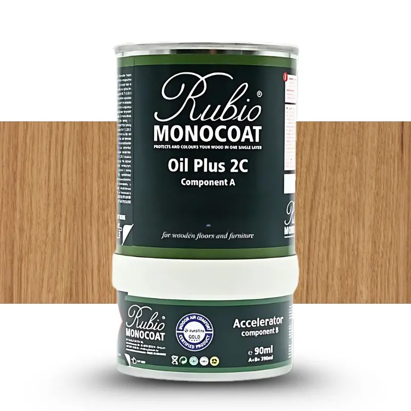 Rubio Monocoat Oil Plus 2C Gold Label Dulce Soft Beige Finish – 390Ml 1