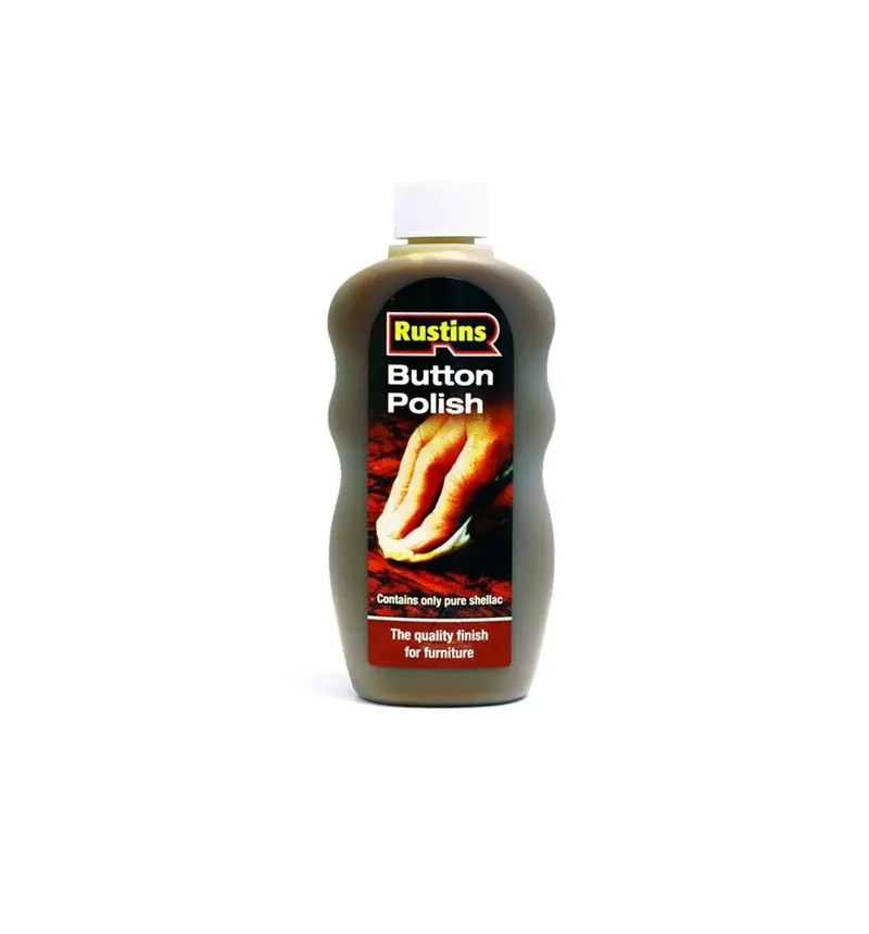 Rustins Button Polish – 300Ml Restorative Furniture Cleaner 1