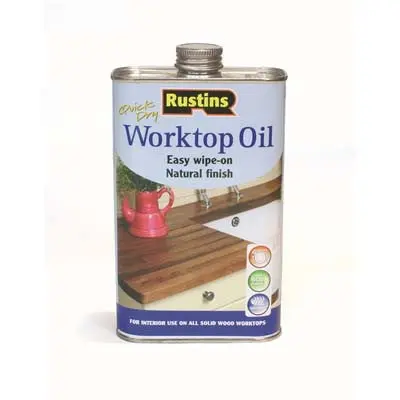 Rustins Worktop Oil – Natural Finish, 500Ml 1